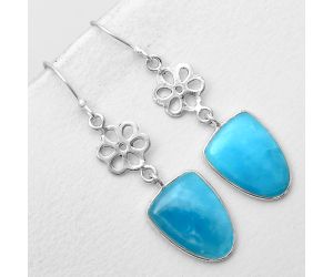 Natural Smithsonite Earrings SDE55904 E-1094, 13x18 mm