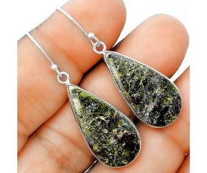 Dragon Blood Stone - South Africa Earrings SDE56188 E-1001, 14x28 mm