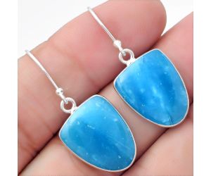 Natural Smithsonite Earrings SDE56591 E-1001, 13x17 mm