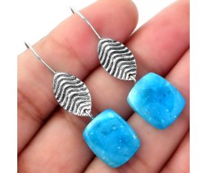 Natural Smithsonite Earrings SDE56923 E-1203, 13x16 mm