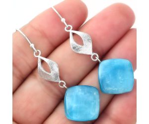 Natural Smithsonite Earrings SDE56959 E-1094, 16x16 mm