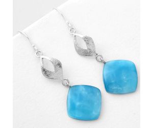 Natural Smithsonite Earrings SDE56959 E-1094, 16x16 mm