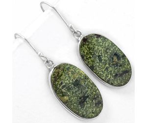 Dragon Blood Stone - South Africa Earrings SDE61387 E-1001, 14x24 mm