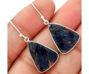 Natural Sodalite Earrings SDE62546 E-1001, 15x19 mm