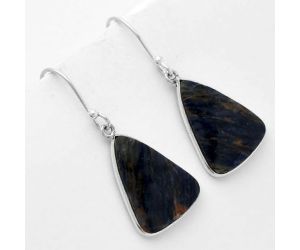 Natural Sodalite Earrings SDE62546 E-1001, 15x19 mm