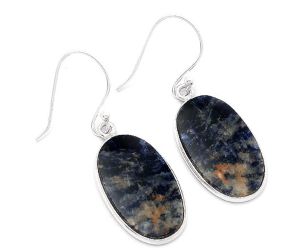 Natural Sodalite Earrings SDE62939 E-1001, 13x22 mm