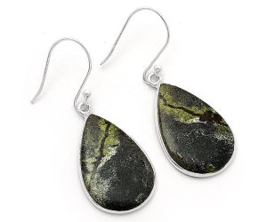 Dragon Blood Stone - South Africa Earrings SDE62947 E-1001, 15x23 mm