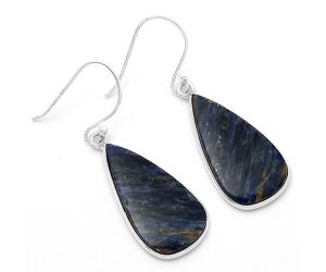 Natural Sodalite Earrings SDE63027 E-1001, 13x25 mm