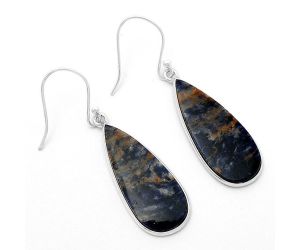 Natural Sodalite Earrings SDE63034 E-1001, 12x29 mm