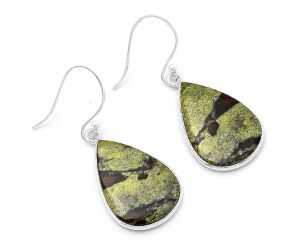 Dragon Blood Stone - South Africa Earrings SDE63253 E-1001, 15x23 mm