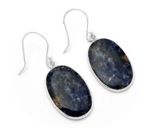 Natural Sodalite Earrings SDE63278 E-1001, 15x23 mm