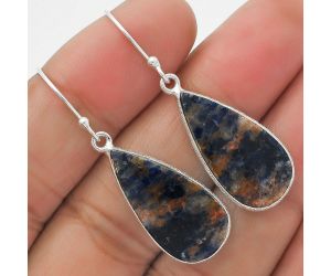 Natural Sodalite Earrings SDE63847 E-1001, 12x24 mm