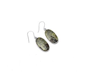 Dragon Blood Stone - South Africa Earrings SDE64575 E-1001, 14x25 mm