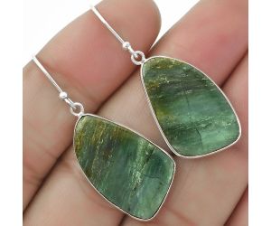 Natural Oregon Skaggs Jasper Earrings SDE64640 E-1001, 15x24 mm