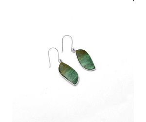 Natural Oregon Skaggs Jasper Earrings SDE64690 E-1001, 11x25 mm