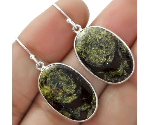 Dragon Blood Stone - South Africa Earrings SDE65922 E-1001, 15x22 mm