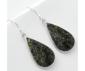 Dragon Blood Stone - South Africa Earrings SDE65993 E-1001, 13x23 mm