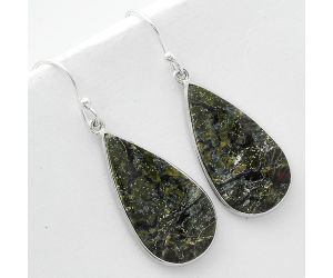 Dragon Blood Stone - South Africa Earrings SDE65998 E-1001, 14x26 mm