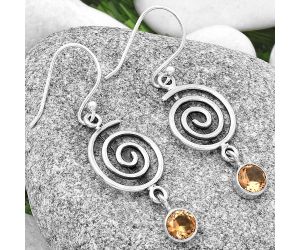 Spiral - Zandrite Color Change Earrings SDE69236 E-1234, 6x6 mm