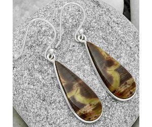 Natural Wave Dolomite Earrings SDE70433 E-1001, 11x27 mm