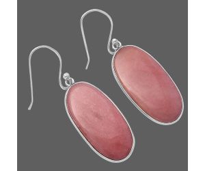 Pink Aventurine Earrings SDE78563 E-1001, 13x27 mm