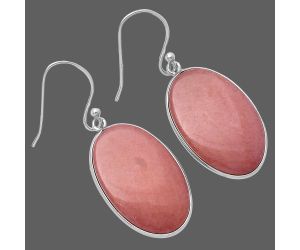 Pink Aventurine Earrings SDE78567 E-1001, 15x24 mm