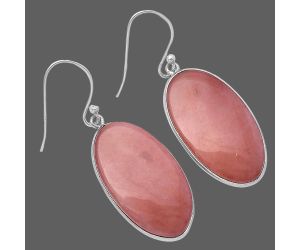 Pink Aventurine Earrings SDE78569 E-1001, 15x27 mm