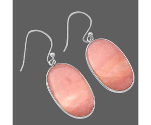 Pink Aventurine Earrings SDE78576 E-1001, 14x24 mm