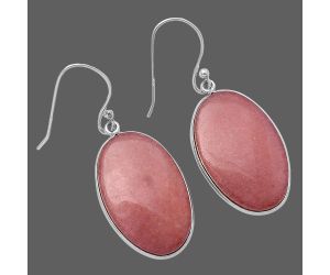 Pink Aventurine Earrings SDE78577 E-1001, 15x24 mm