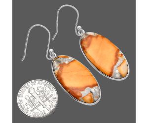 Picture Jasper Earrings SDE81776 E-1001, 13x27 mm