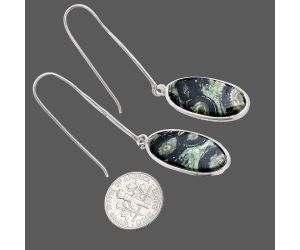 Star Galaxy Jasper Earrings SDE81895 E-1076, 11x24 mm