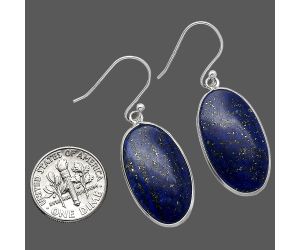 Lapis Lazuli Earrings SDE85933 E-1001, 14x25 mm