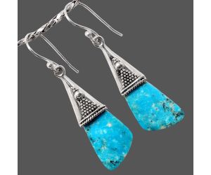 Arizona Turquoise Earrings SDE86056 E-1119, 12x22 mm