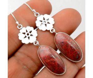 Sonora Sunrise - Cuprite Blood Earrings SDE86114 E-1094, 12x23 mm