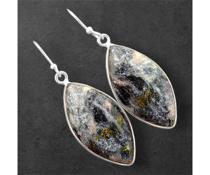 Indian Blanket Jasper Earrings SDE86170 E-1001, 14x26 mm