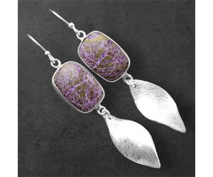 Purpurite Earrings SDE86208 E-1079, 11x16 mm