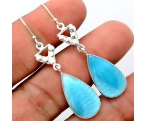 Smithsonite Earrings SDE86228 E-1094, 12x22 mm