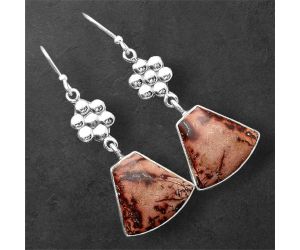 Indian Paint Gemstone Earrings SDE86231 E-1094, 15x16 mm