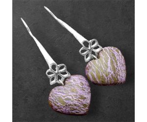 Purpurite Earrings SDE86237 E-1205, 17x18 mm