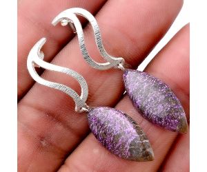 Purpurite Earrings SDE86282 E-1204, 10x23 mm