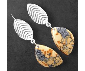 Maligano Jasper Earrings SDE86318 E-1203, 11x18 mm