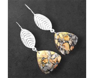 Maligano Jasper Earrings SDE86320 E-1203, 16x16 mm