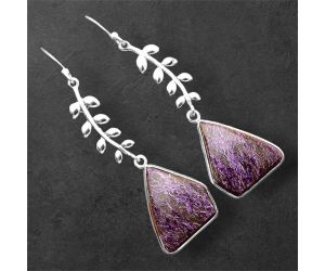 Purpurite Earrings SDE86361 E-1238, 14x20 mm