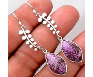 Purpurite Earrings SDE86386 E-1238, 11x18 mm