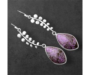 Purpurite Earrings SDE86386 E-1238, 11x18 mm