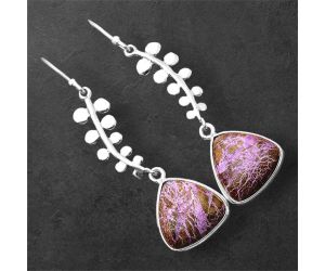 Purpurite Earrings SDE86390 E-1238, 13x13 mm