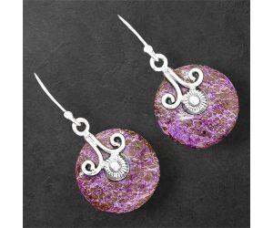 Purpurite Earrings SDE86470 E-1137, 18x18 mm