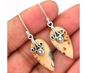 Maligano Jasper Earrings SDE86478 E-1137, 12x24 mm