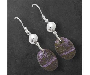 Purpurite Earrings SDE86543 E-1031, 12x17 mm