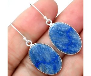 Dumortierite Quartz Earrings SDE86595 E-1001, 14x21 mm